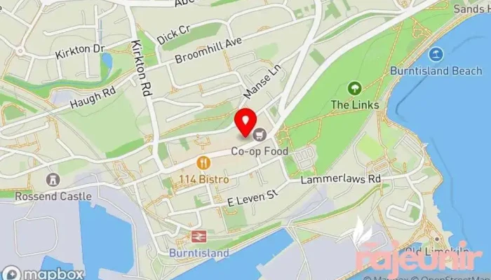 Lloydspharmacy Map - Burntisland