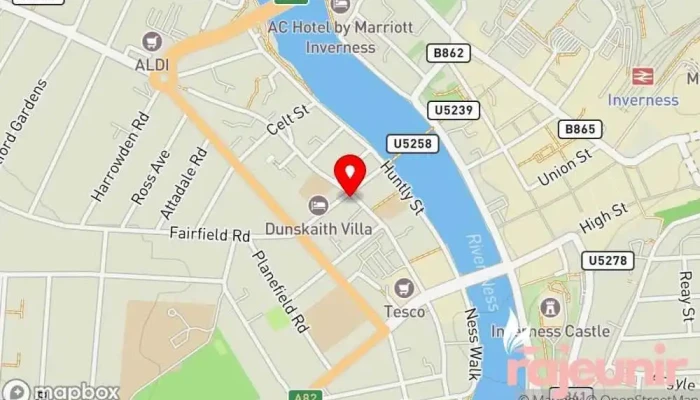 Lloydspharmacy Map - Inverness