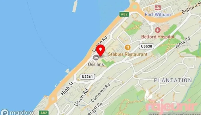 Lloydspharmacy Map - Fort William
