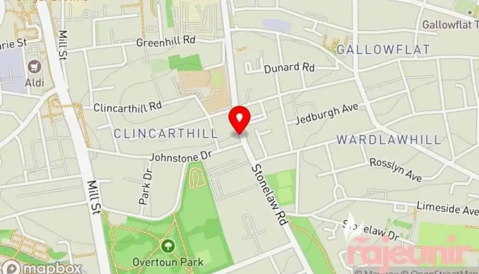 Md Green   Rutherglen Pharmacy Map - Glasgow