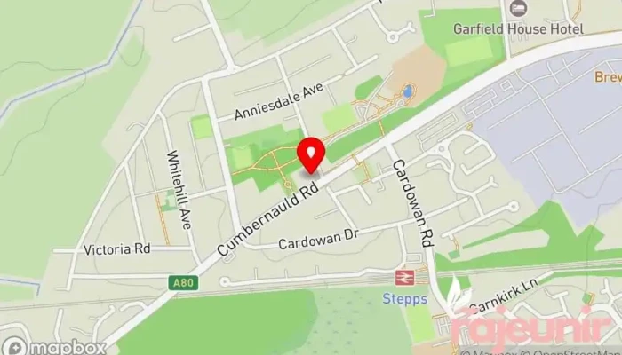 Md Green   Stepps Pharmacy Map - Glasgow
