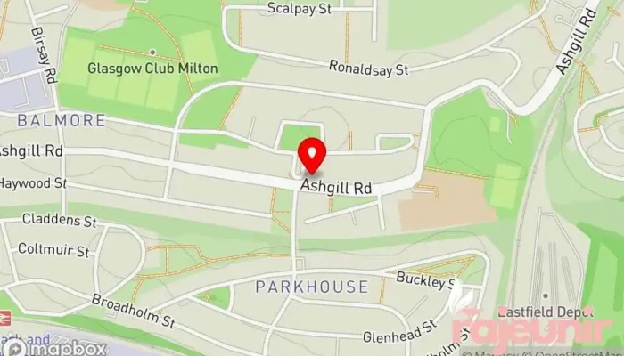 Md Green   Westray Pharmacy Map - Glasgow