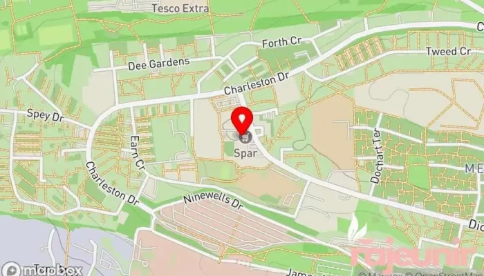 Menziehill Chemist -  Map - Dundee