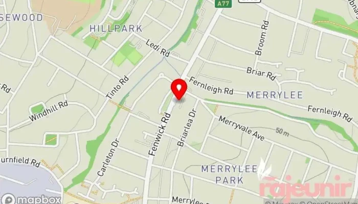 Merryvale Pharmacy Giffnock -  Map - Glasgow