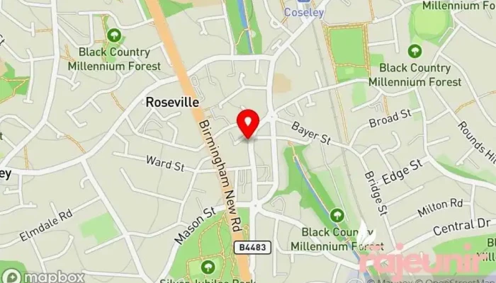 Millard Bullock Pharmacy Map - Bilston