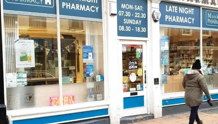 Monkbar Pharmacy - York Yo1 7Lj