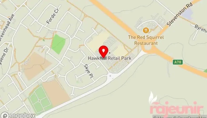 Morrisons -  Map - Stevenston