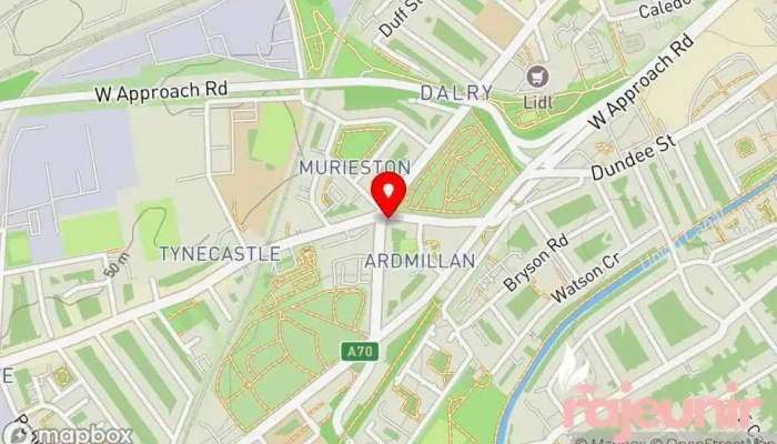 Omnicare Pharmacy Springwell -  Map - Edinburgh