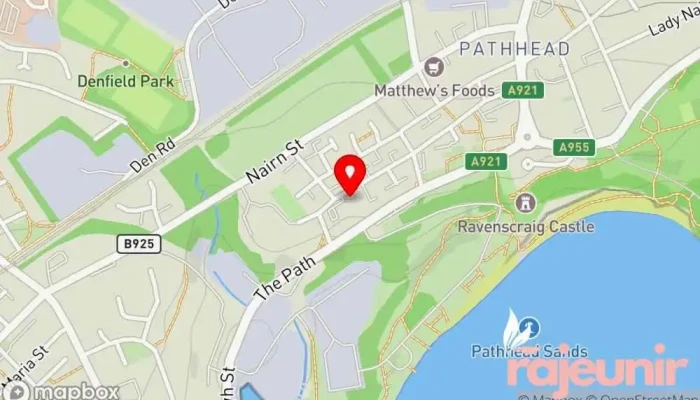 Pathhead Pharmacy -  Map - Kirkcaldy