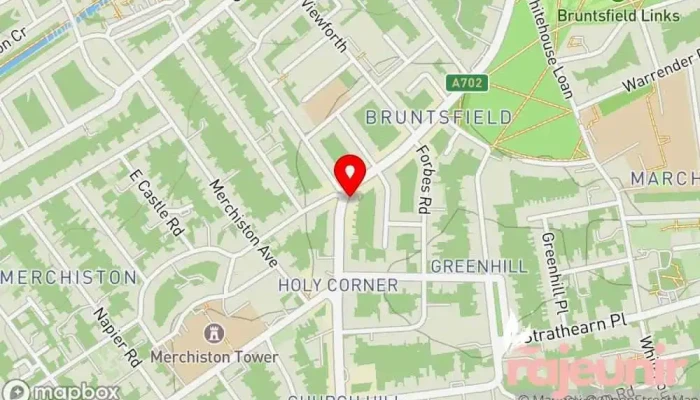 Paton Finlay Map - Edinburgh