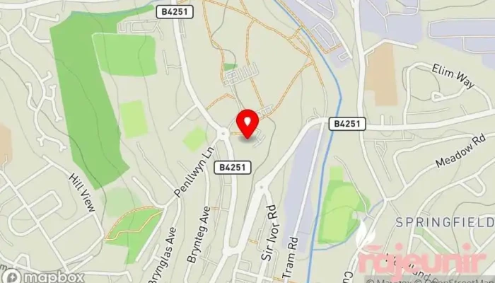Pontllanfraith Pharmacy Ltd -  Map - Blackwood
