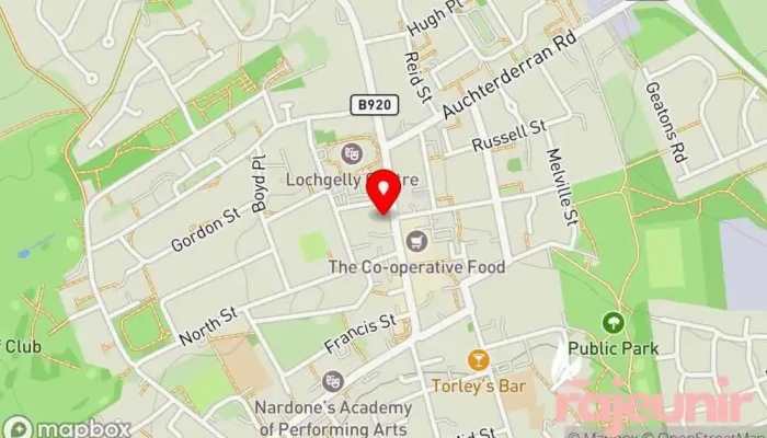 Prescription Locker -  Map - Lochgelly