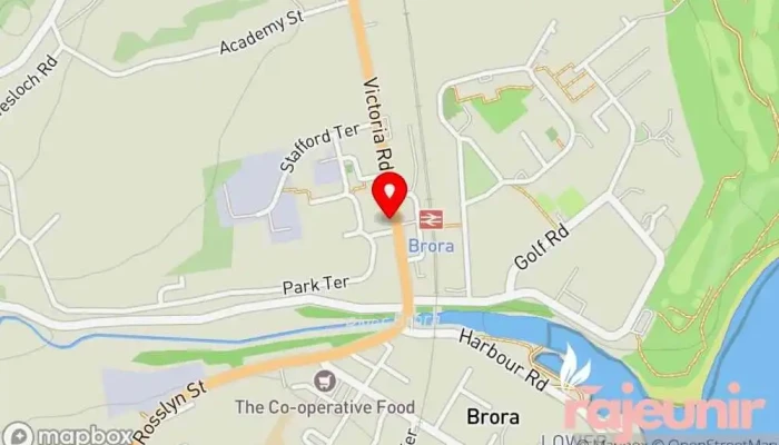 Right Medicine Pharmacy Brora Map - Brora