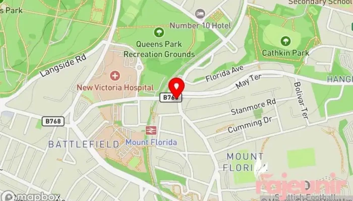map of Rightdose Pharmacy - Cathcart Road Pharmacy, Drug store in Glasgow