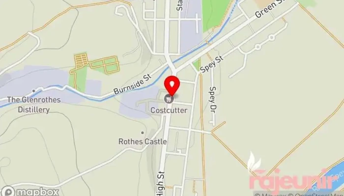 Rothes Pharmacy -  Map - Aberlour