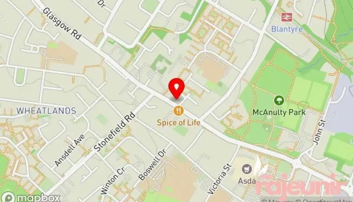 Rowlands Pharmacy Blantyre -  Map - Glasgow