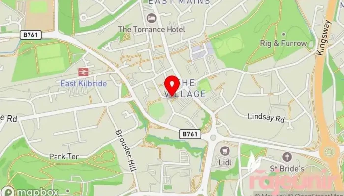 map of Rowlands Pharmacy Hunter Street Pharmacy in Glasgow