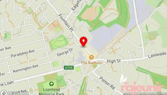 Rowlands Pharmacy Loanhead -  Map - Midlothian