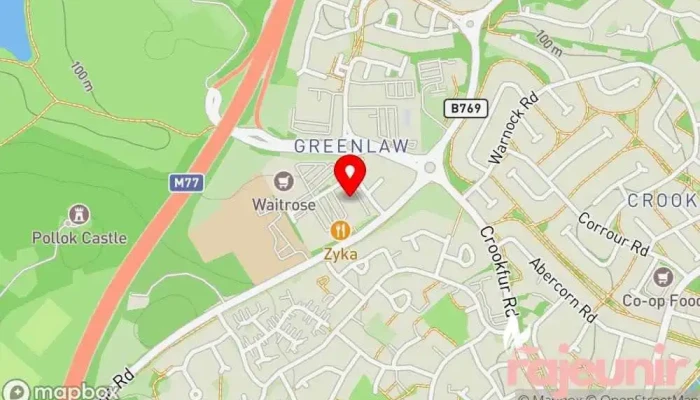Rowlands Pharmacy Newton Mearns -  Map - Glasgow