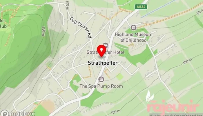 S P A Pharmacy Ltd -  Map - Strathpeffer