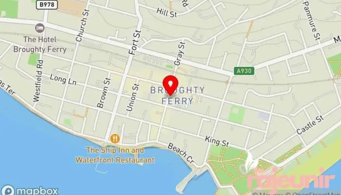 map of Sheila MacFarlane Pharmacy Broughty Ferry Pharmacy in Dundee