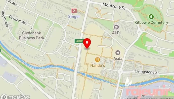 Superdrug -  Map - Clydebank