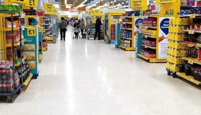 Tesco Extra -  Inside - Galashiels