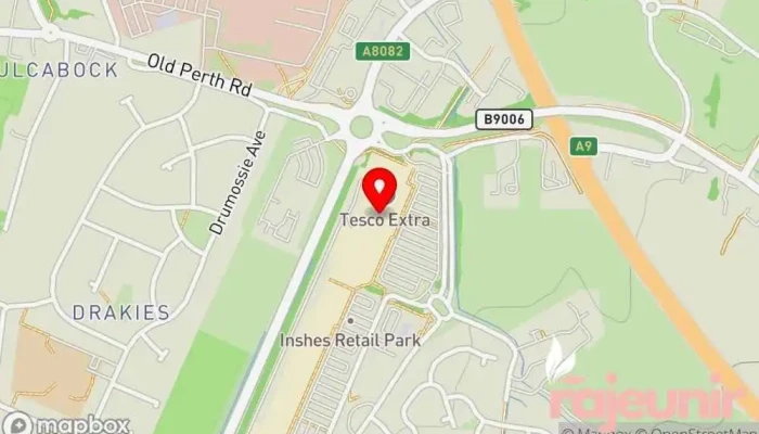 Tesco Pharmacy -  Map - Inverness