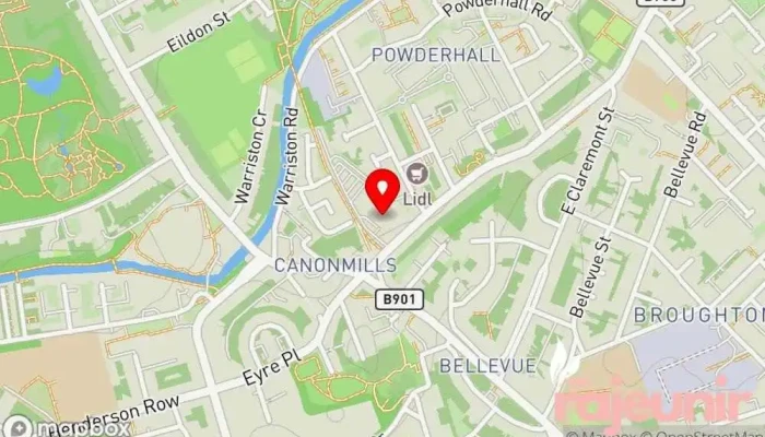 Tesco Superstore -  Map - Edinburgh