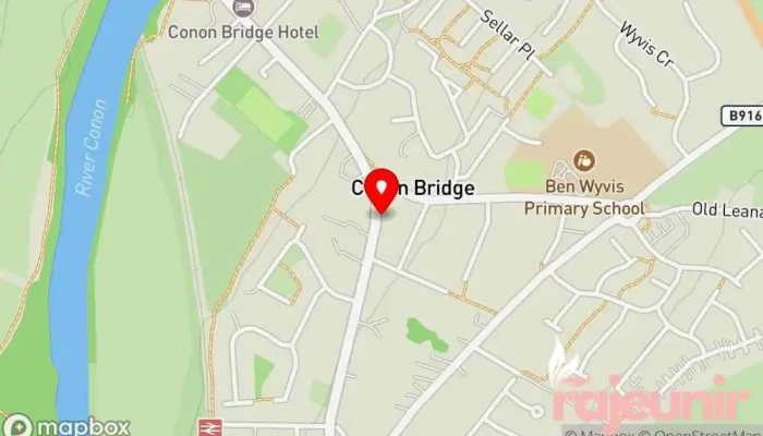 Vets -  Map - Dingwall