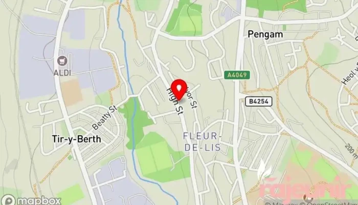 Vida Rogers Pharmacy Ltd -    Alphega Pharmacy Map - Blackwood