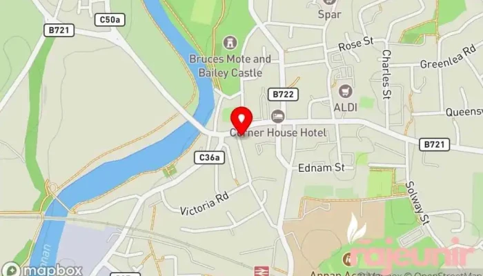 map of Well Pharmacy Pharmacy, Beauty supply store in Annan