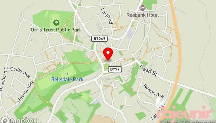 map of Well Pharmacy Pharmacy, Beauty supply store in Beith