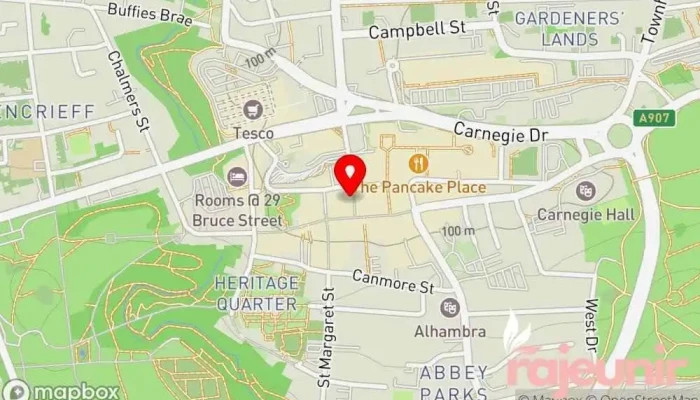Well Pharmacy -  Map - Dunfermline
