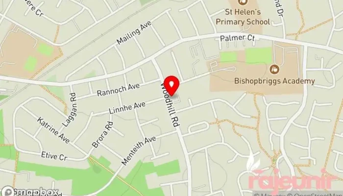 Woodhill Pharmacy -  Map - Glasgow
